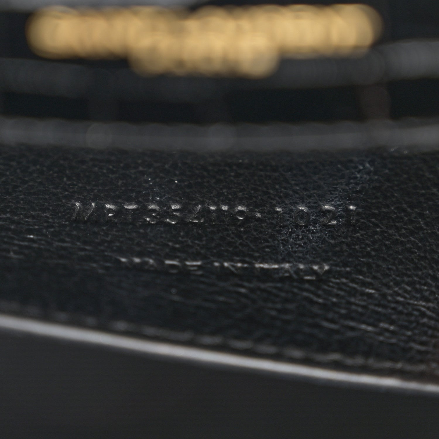 Saint Laurent Calfskin Crocodile Embossed Medium Classic Monogram Kate Tassel Satchel Black 7 of 11