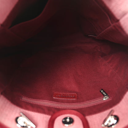 Chanel Canvas Mini Deauville Tote Red 5 of 10