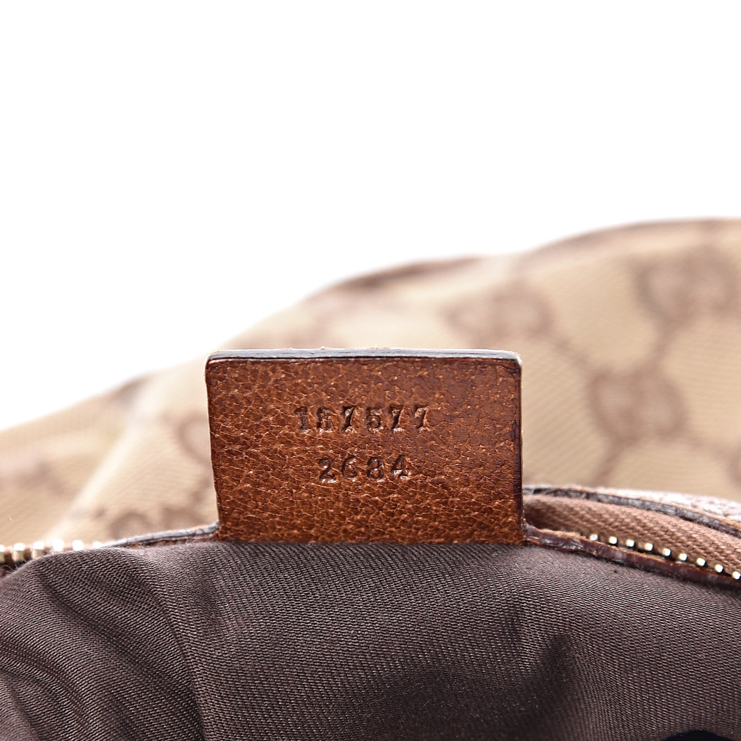 Monogram Bamboo Ring Hobo Brown