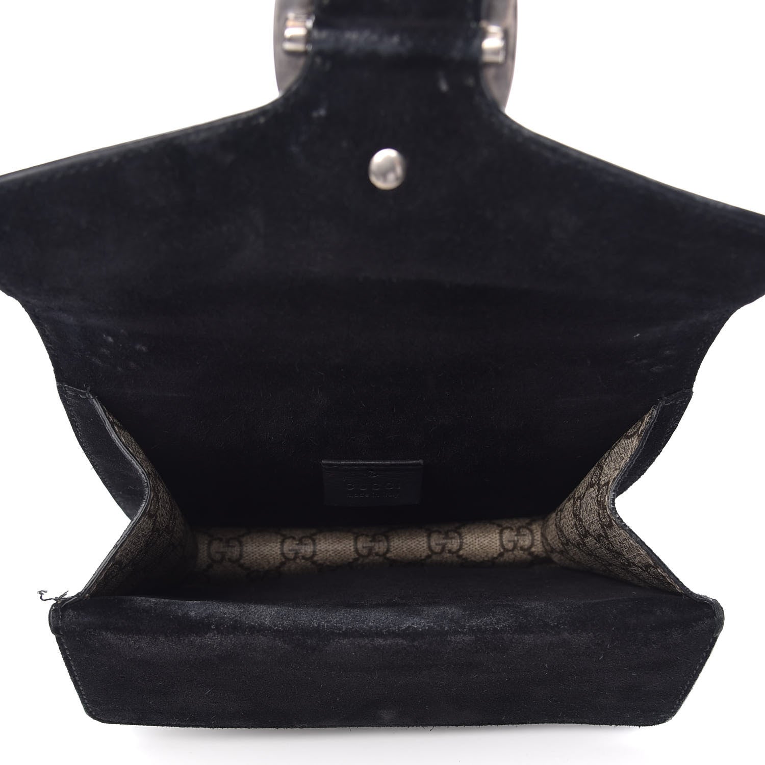 Gucci GG Supreme Monogram Mini Dionysus Shoulder Bag Black 5 of 9