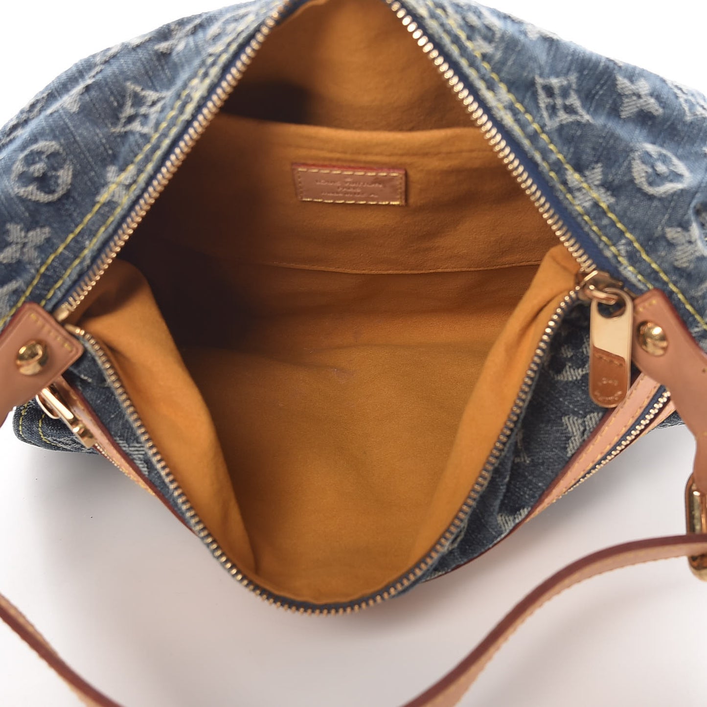 Monogram Denim Baggy PM Blue