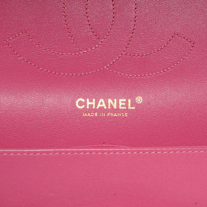 Chanel Lambskin Quilted Jumbo Double Flap Pink 6 of 8
