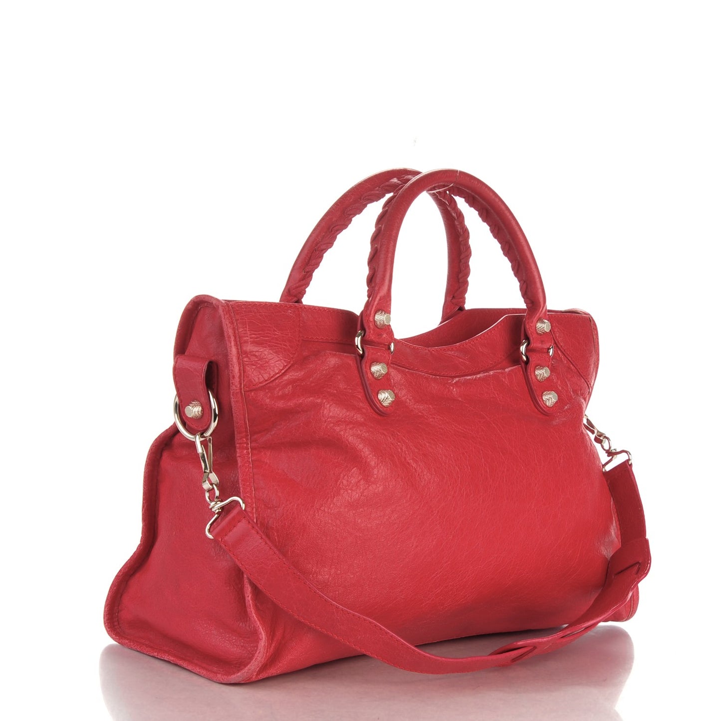 Agneau Giant 12 Silver Hardware City Rose Thulian