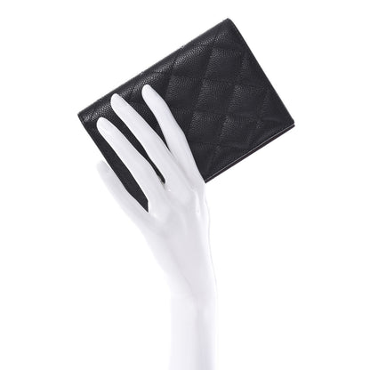 Chanel Caviar Quilted Passport Holder Black 2 of 8