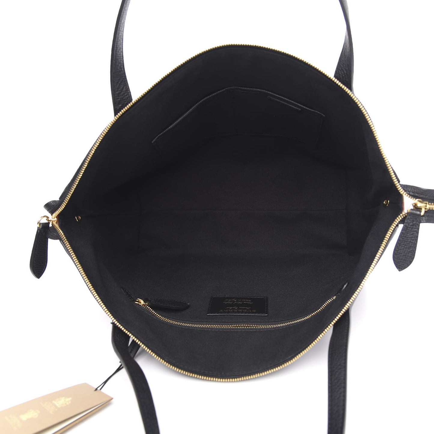 Derby Calfskin House Check Medium Welburn Tote Black