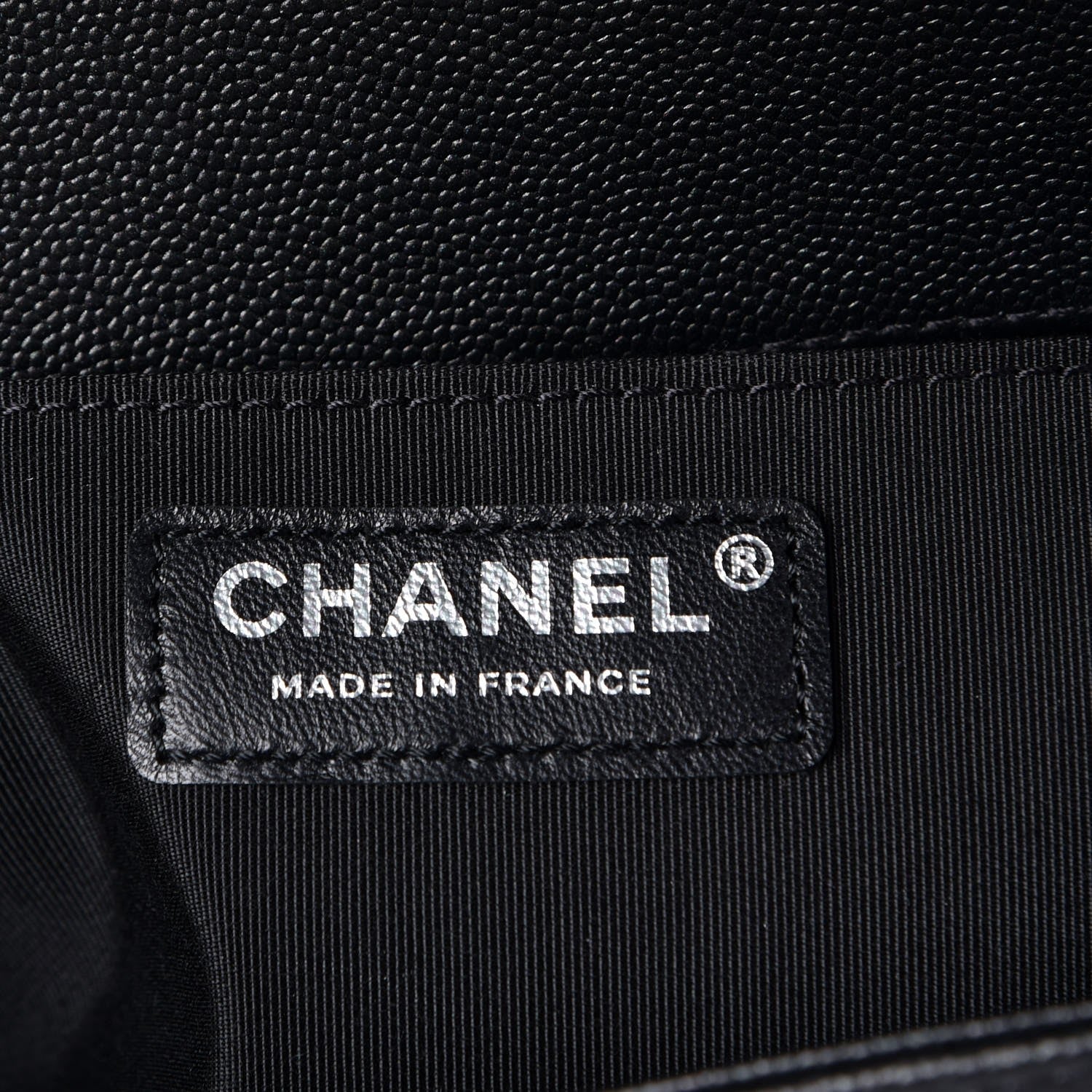 Chanel Caviar Quilted Medium Boy Flap So Black 7 of 8