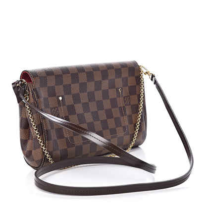 Louis Vuitton Damier Ebene Favorite MM 3 of 12