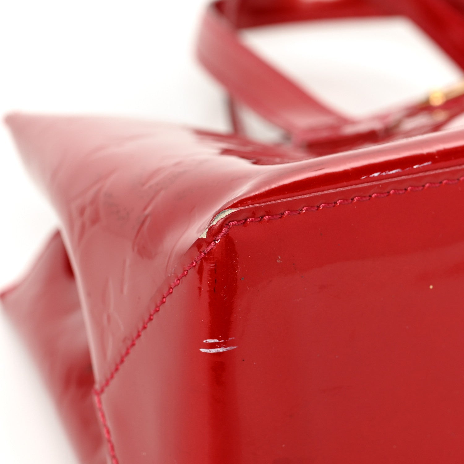 Louis Vuitton Vernis Wilshire PM Pomme D'Amour 9 of 15