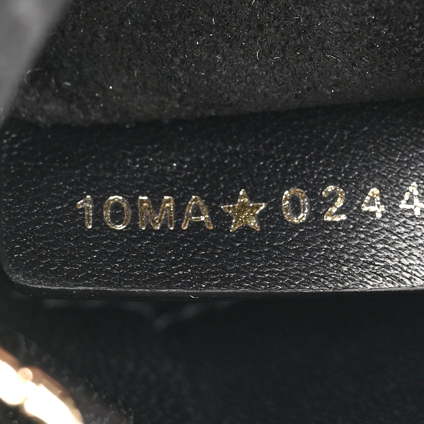 Lambskin Cannage Dioramour Micro Lady D-Joy Black