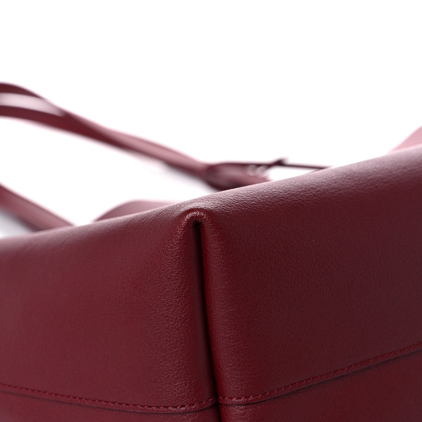 Calfskin Large Shopping Tote Rouge Legion