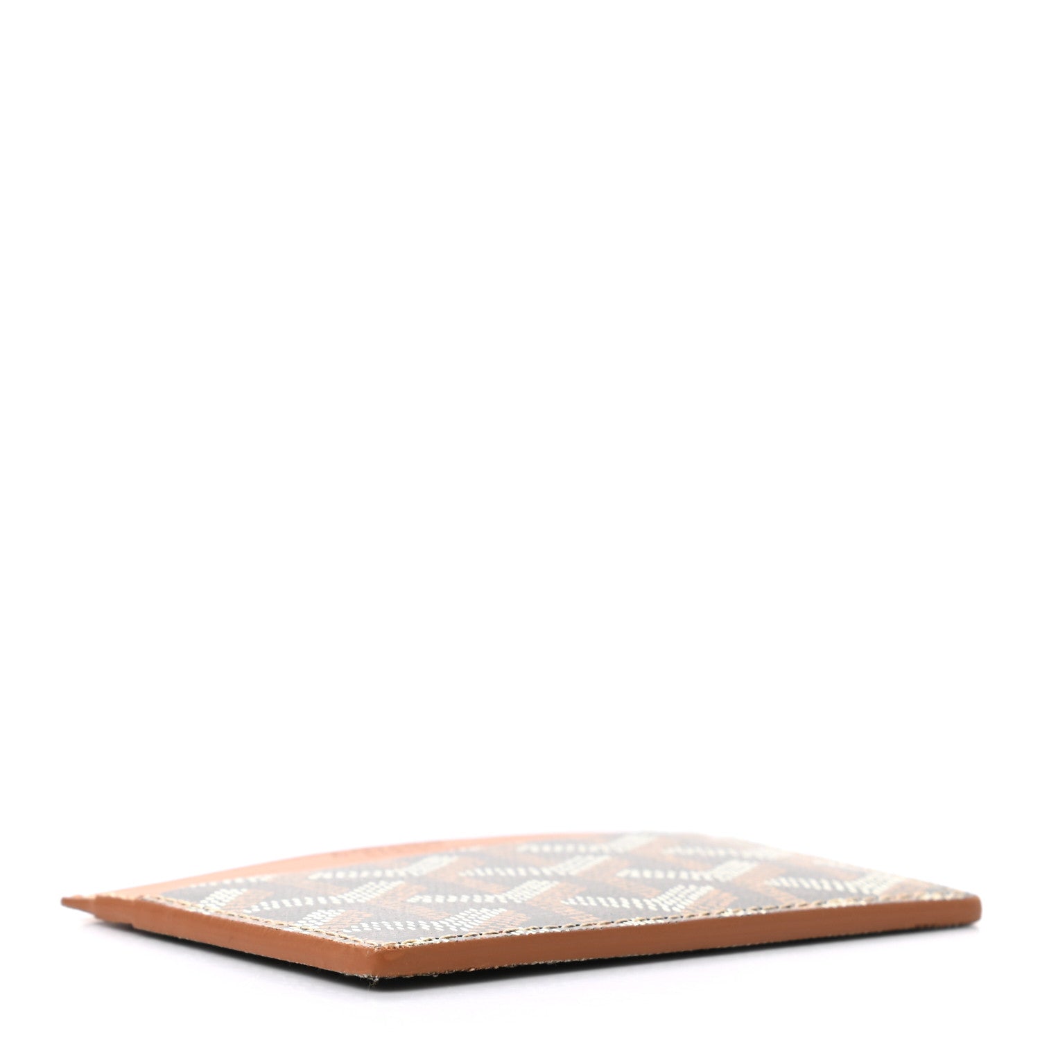 Goyard Goyardine Saint Sulpice Card Holder Black Gold 4 of 6