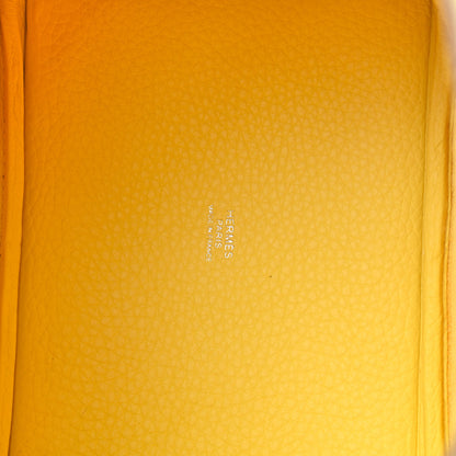 Hermes Taurillon Clemence Picotin Lock 18 PM Lime 6 of 11