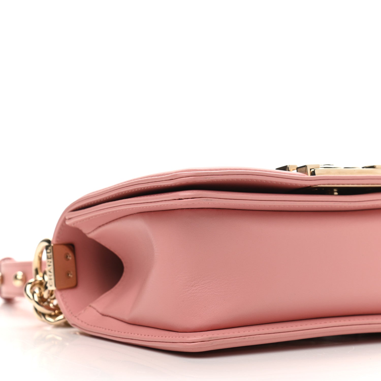 Chanel Lambskin Quilted Small Boy Flap Pink 10 of 12