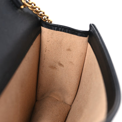 Gucci Calfskin Matelasse GG Marmont Mini Bag Black 9 of 9