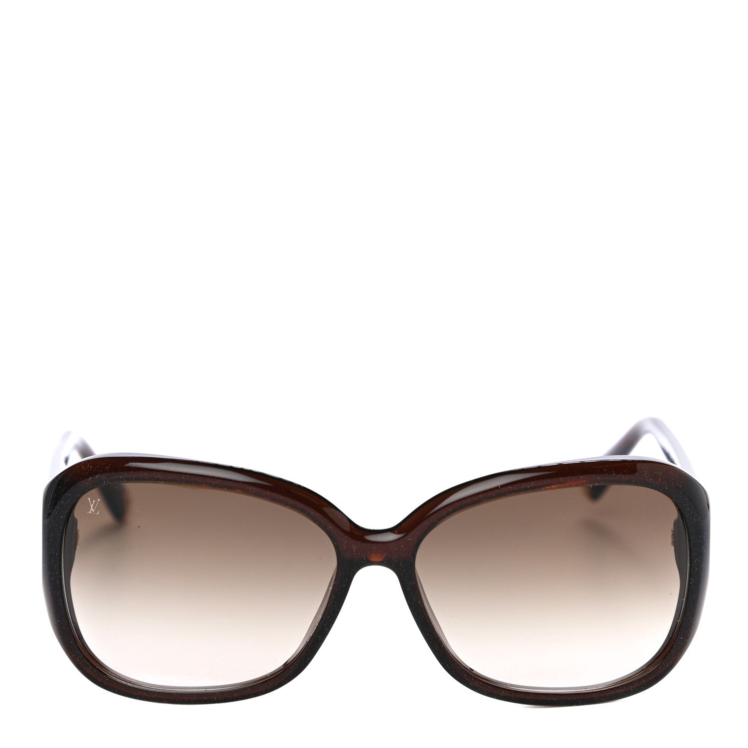 Louis Vuitton Acetate Obsession GM Sunglasses Z0459W Brown Glitter 4 of 7