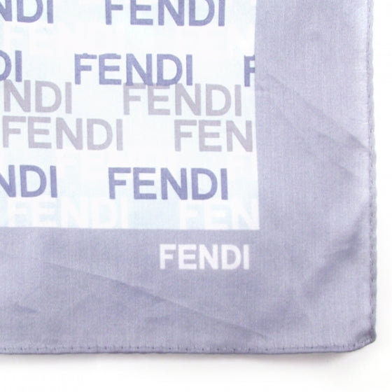 Cotton Logo Scraf Blue