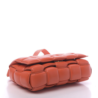 Bottega Veneta Nappa Maxi Intrecciato Padded Cassette Crossbody Orange 4 of 9