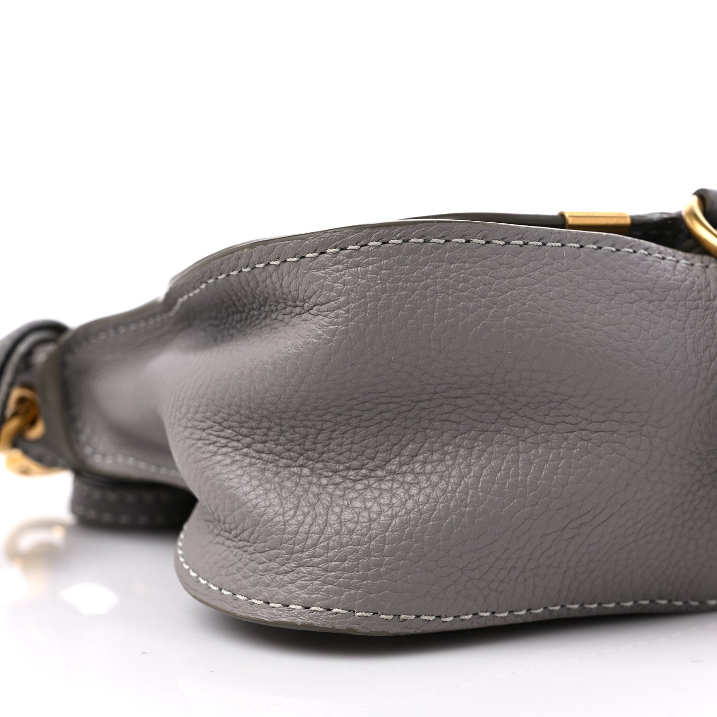 Calfskin Mini Marcie Satchel Cashmere Grey