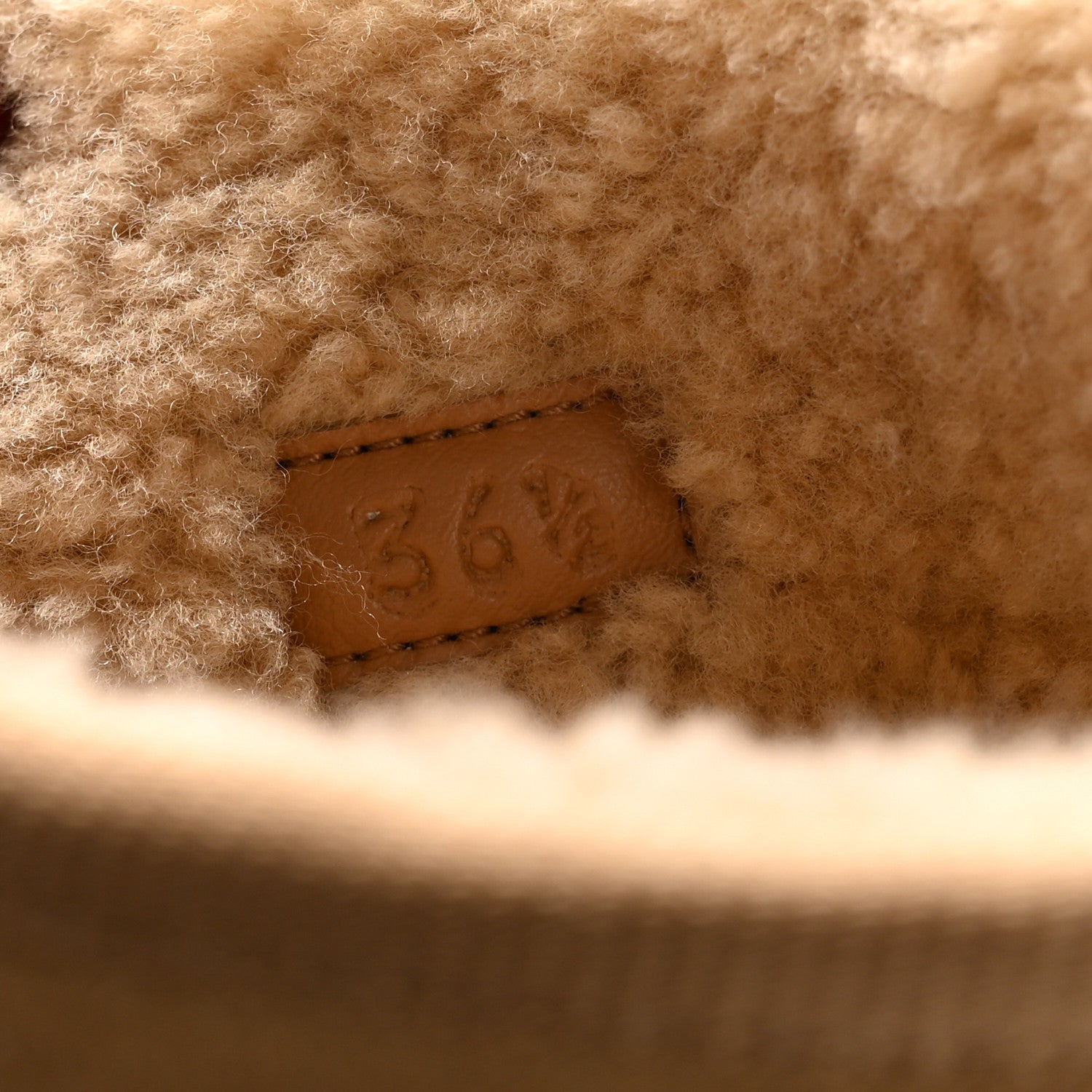 Gucci Suede Wool Womens Prestige Booties 36.5 Butterscotch 8 of 8