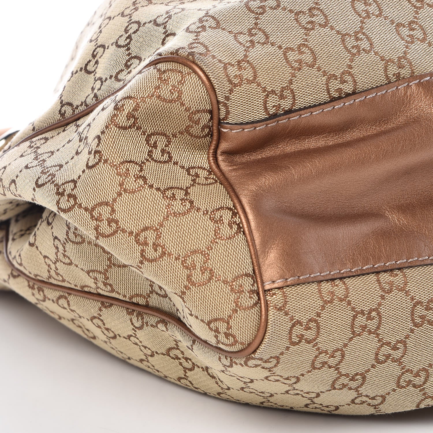 Gucci Monogram Large Sukey Tote Bronze 8 of 10
