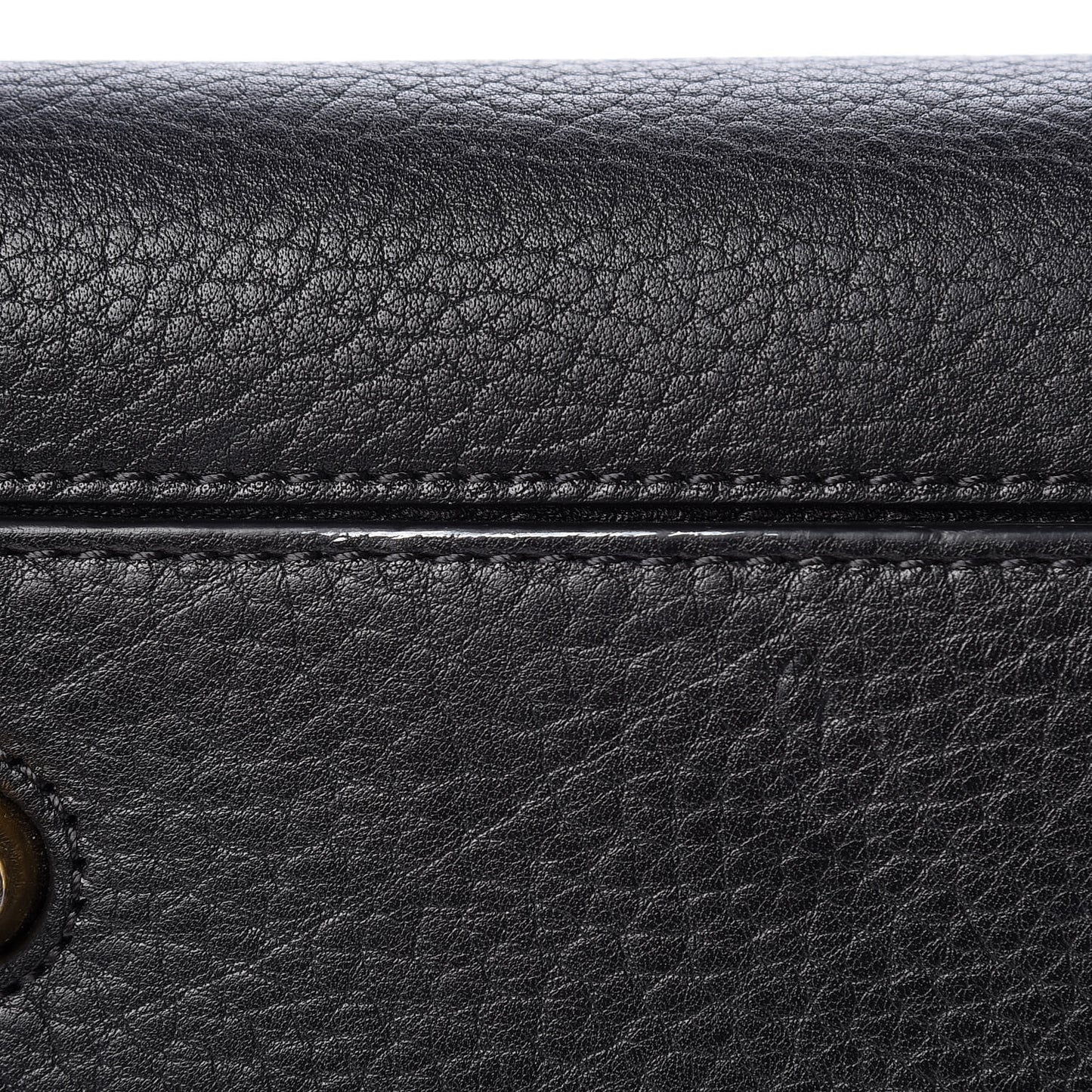 Crisped Calfskin Medium Tie Knot Tote Black
