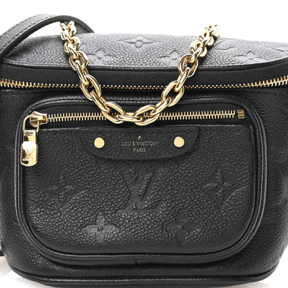 Louis Vuitton Empreinte Mini Bumbag Black 6 of 8