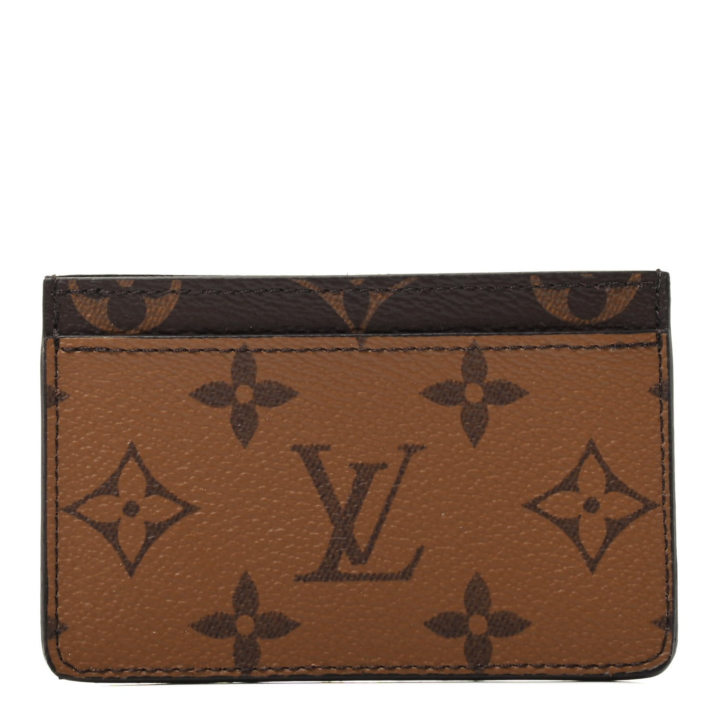 Reverse Monogram Card Holder