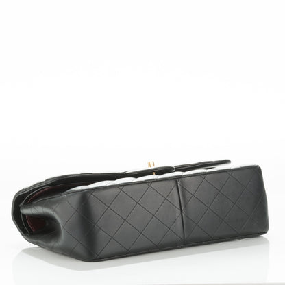 Chanel Lambskin Quilted Jumbo Double Flap Black 4 of 8