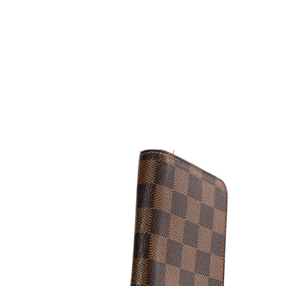 Louis Vuitton Damier Ebene Clemence Wallet Cherry 13 of 15