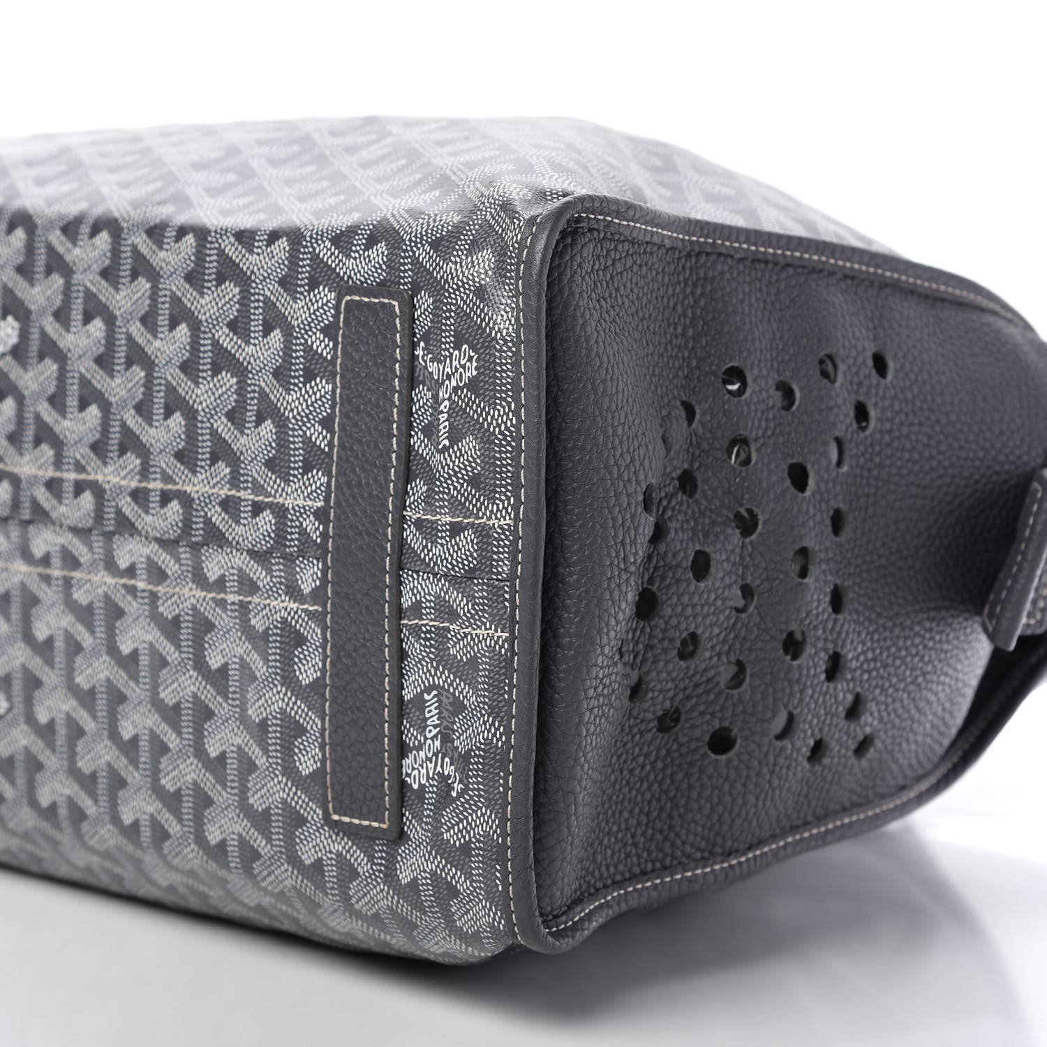Goyard Goyardine Sac Hardy Pet Carrier PM Grey 7 of 9