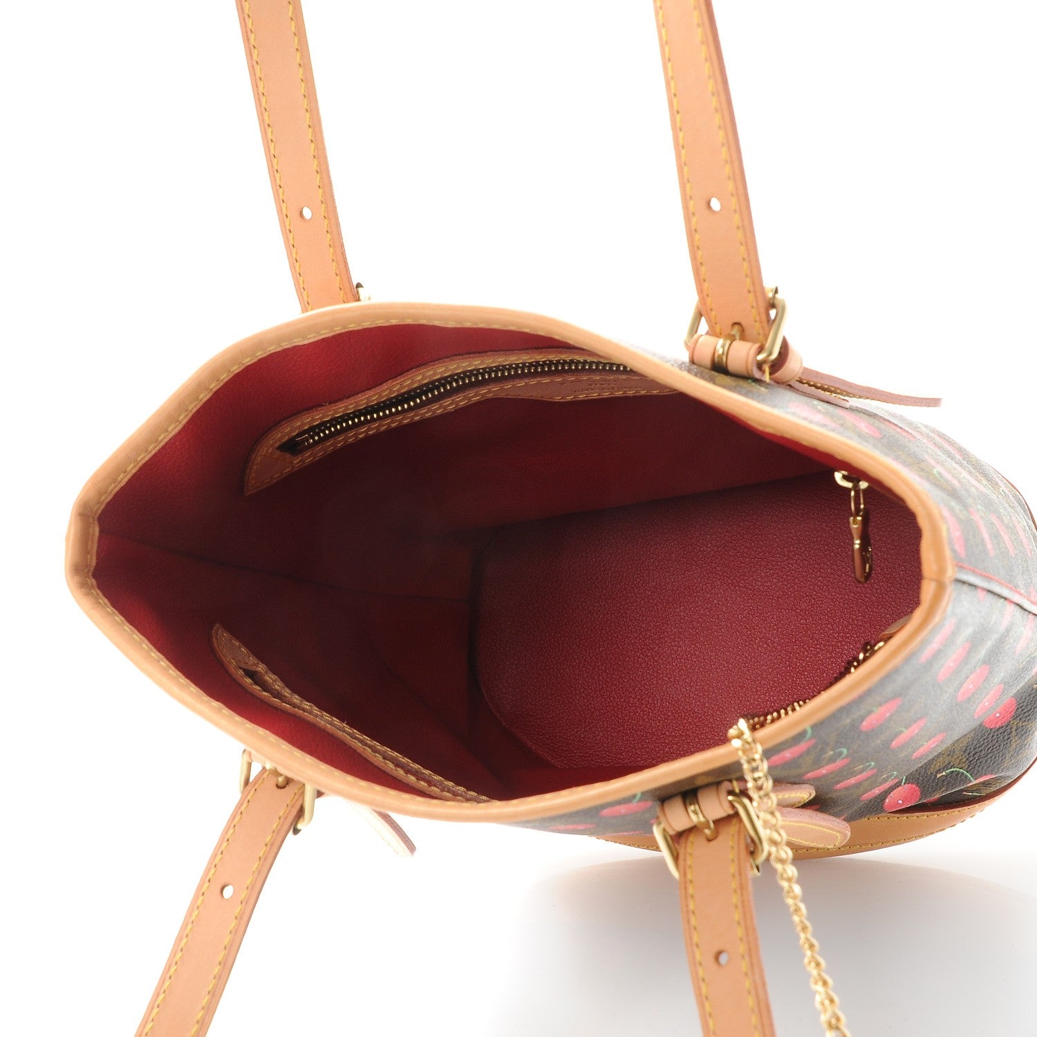 Louis Vuitton Monogram Cerises Bucket Bag 6 of 10