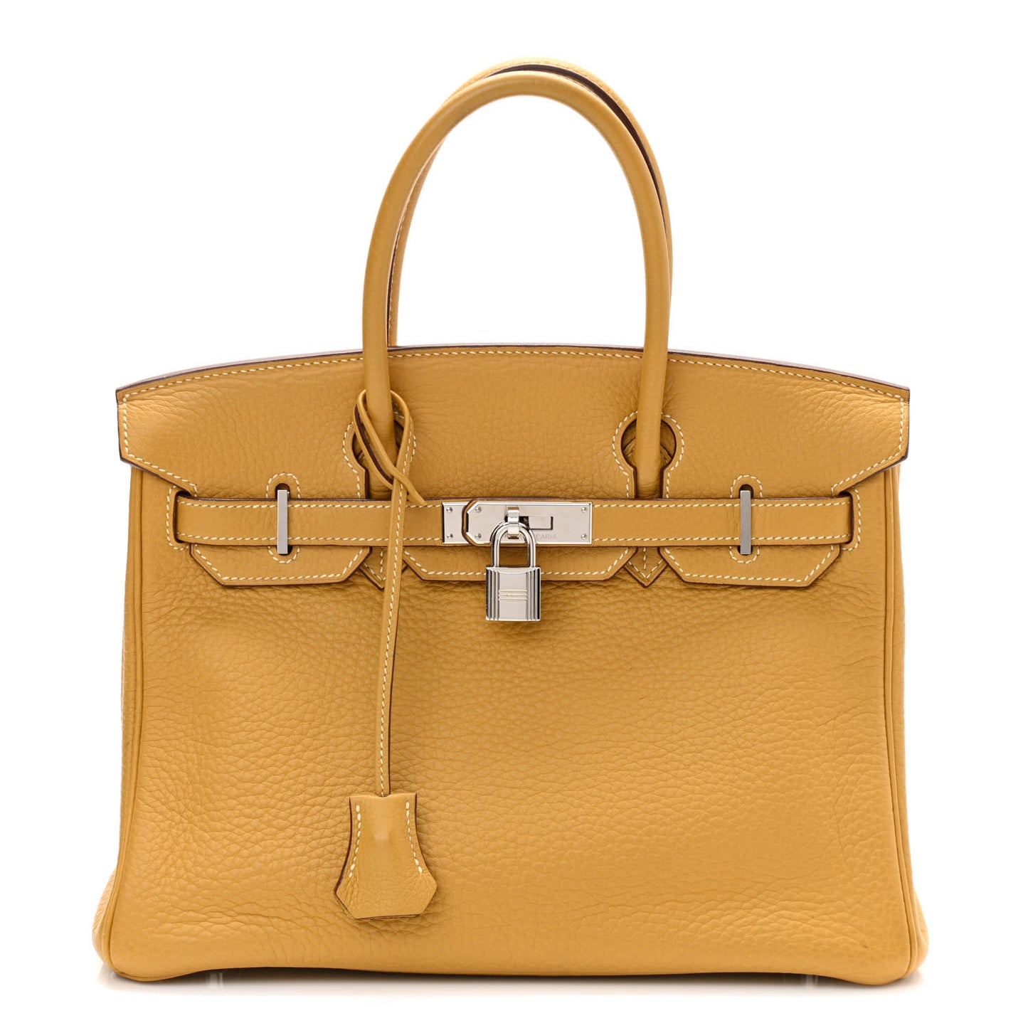 Taurillon Clemence Birkin 30 Curry