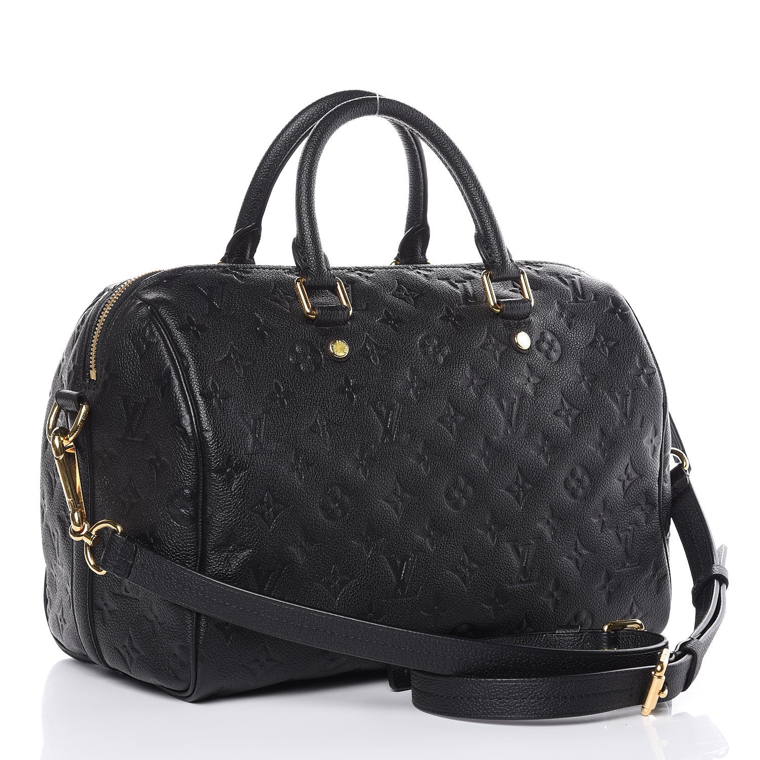 Louis Vuitton Empreinte Speedy Bandouliere 30 Black 4 of 9