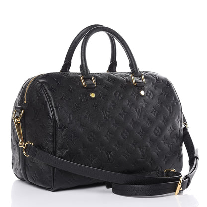 Louis Vuitton Empreinte Speedy Bandouliere 30 Black 4 of 9