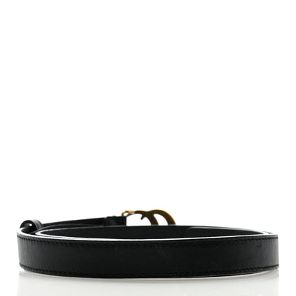 Gucci Calfskin Double G 20mm Belt 70 28 Black 2 of 3