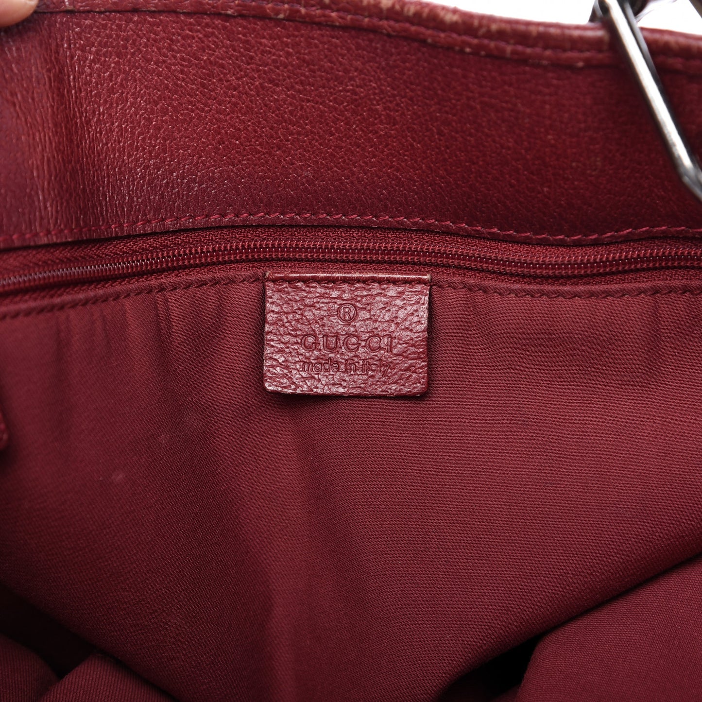 Monogram Large Eclipse Tote Red