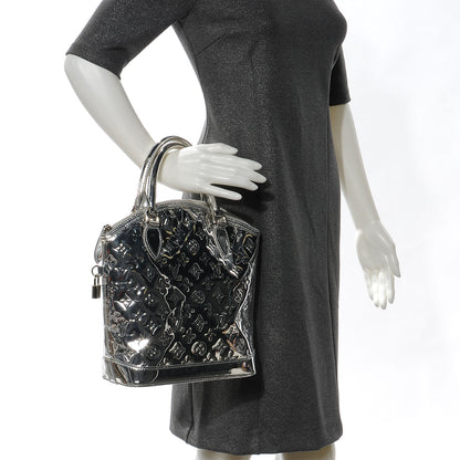 Louis Vuitton Monogram Miroir Lockit Silver 2 of 7