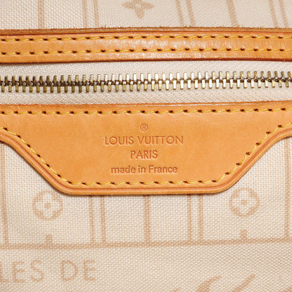 Louis Vuitton Damier Azur Neverfull MM 6 of 7
