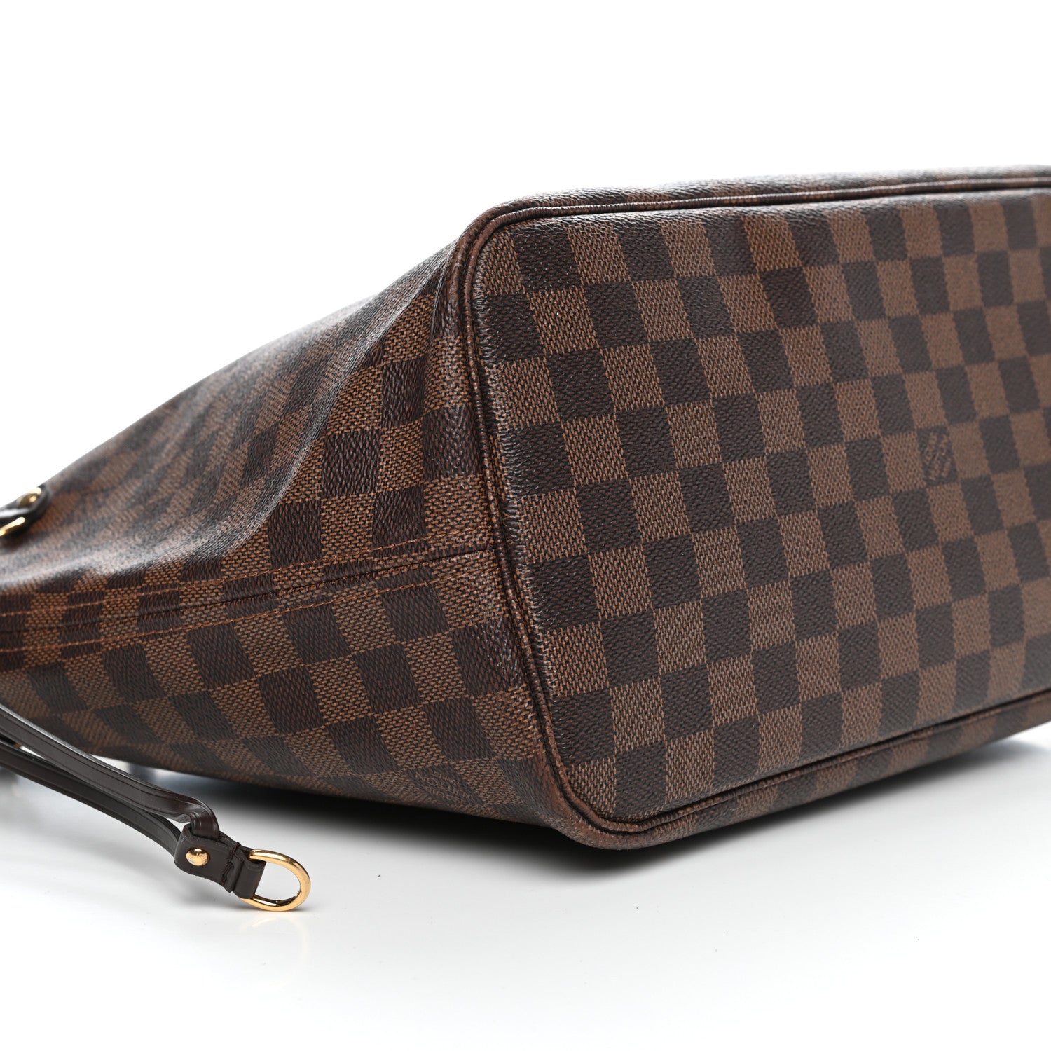 Louis Vuitton Damier Ebene Neo Neverfull MM Rose Ballerine 9 of 11