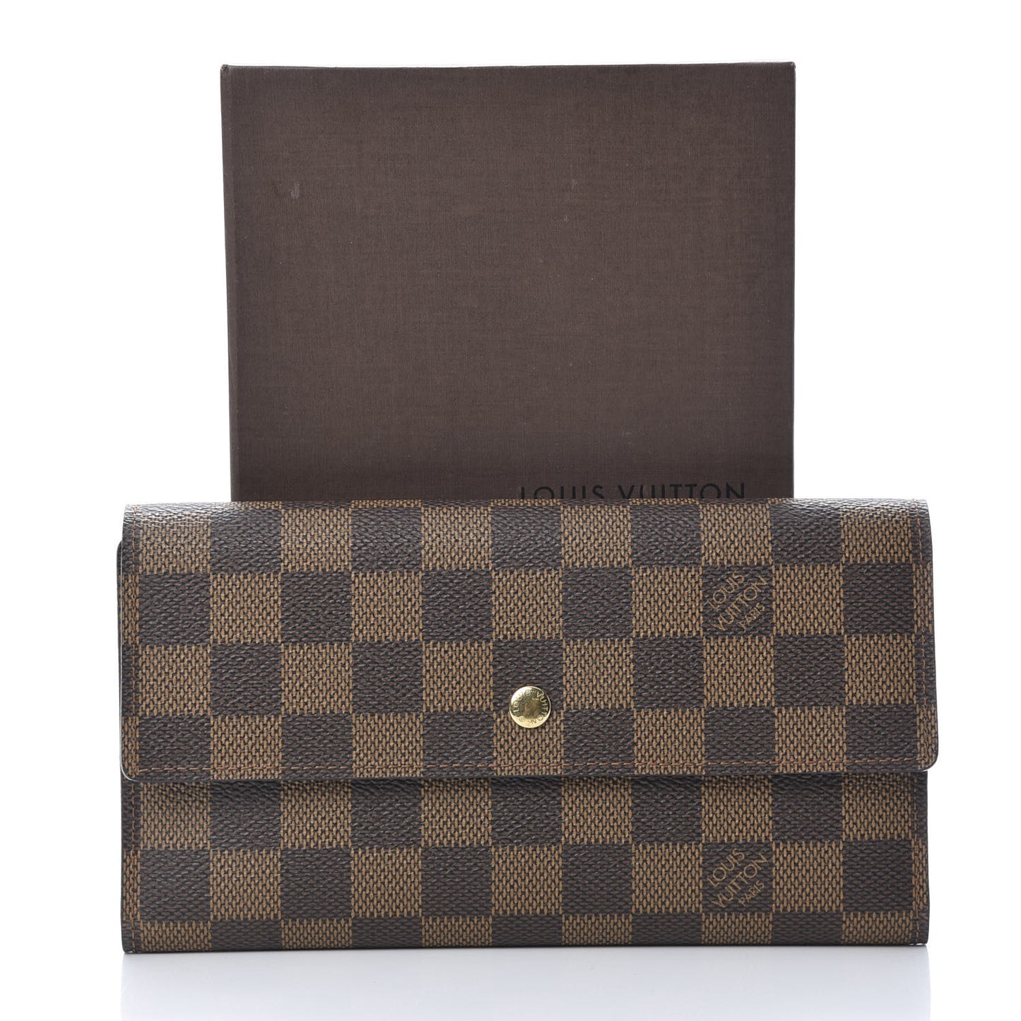 Damier Ebene Porte Tresor International Wallet