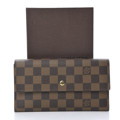 Louis Vuitton Damier Ebene Porte Tresor International Wallet 11 of 11