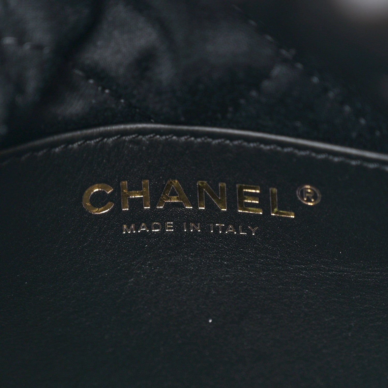 Chanel Shiny Calfskin Quilted Mini Chanel 22 Black 6 of 10