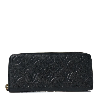 Louis Vuitton Empreinte Clemence Wallet Black 1 of 6