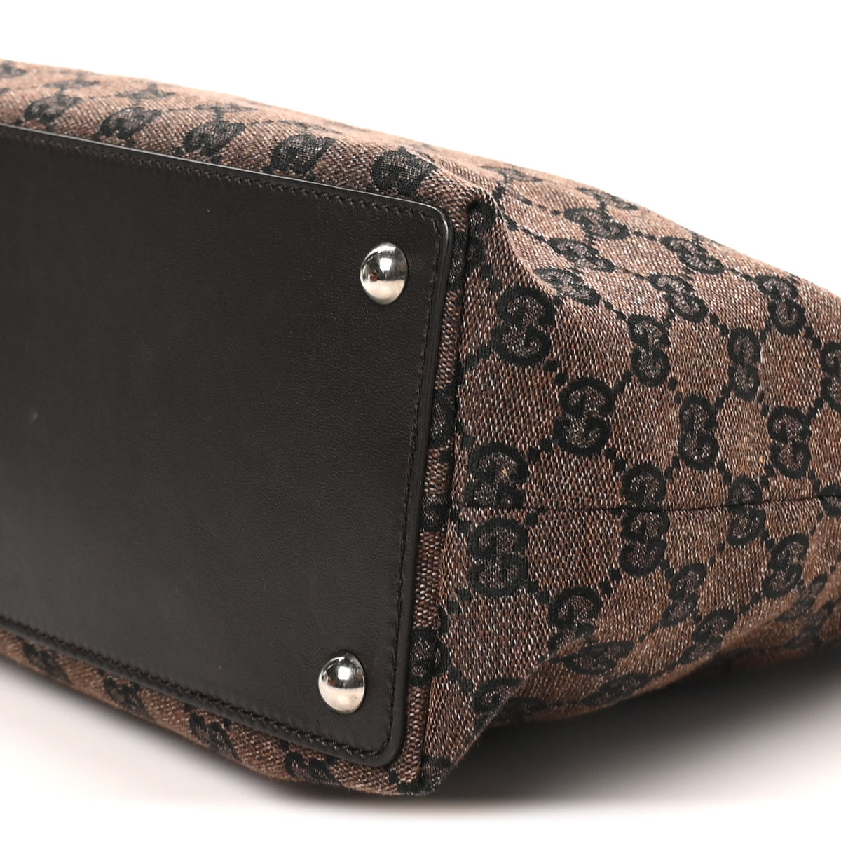 Gucci Monogram Eclipse Tote Dark Brown 10 of 10
