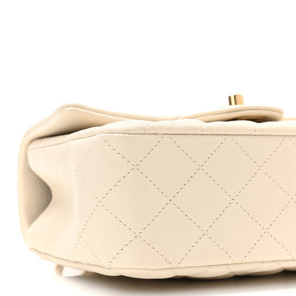 Chanel Caviar Quilted Mini Top Handle Rectangular Flap White 9 of 10