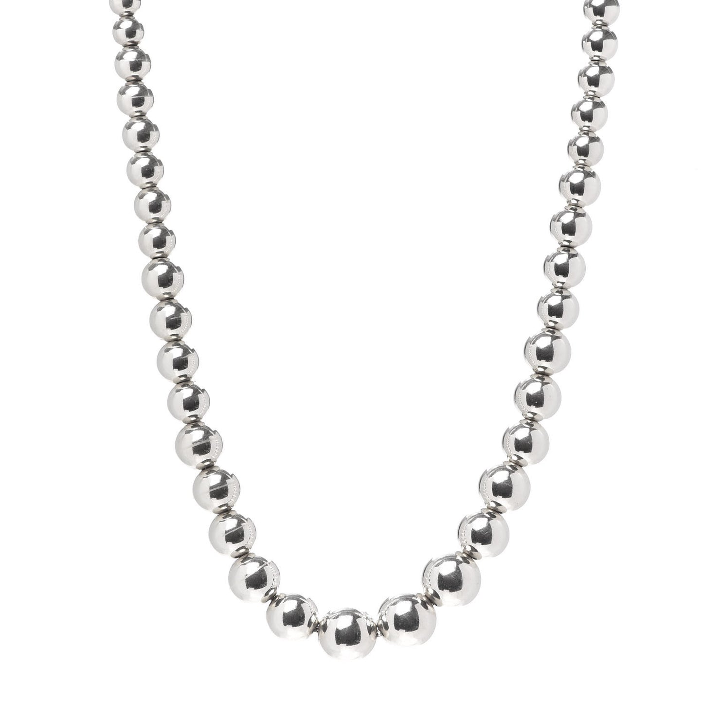 Sterling Silver HardWear Graduated Ball Necklace