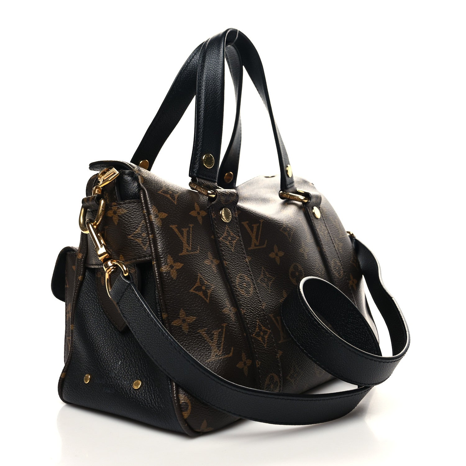 Louis Vuitton Monogram Manhattan NM Black 3 of 10