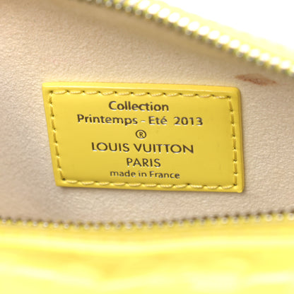 Louis Vuitton Damier Facette Speedy Cube PM Yellow 15 of 15