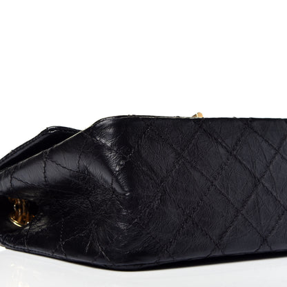 Chanel Aged Calfskin Quilted 2.55 Reissue Mini Flap Black 8 of 9