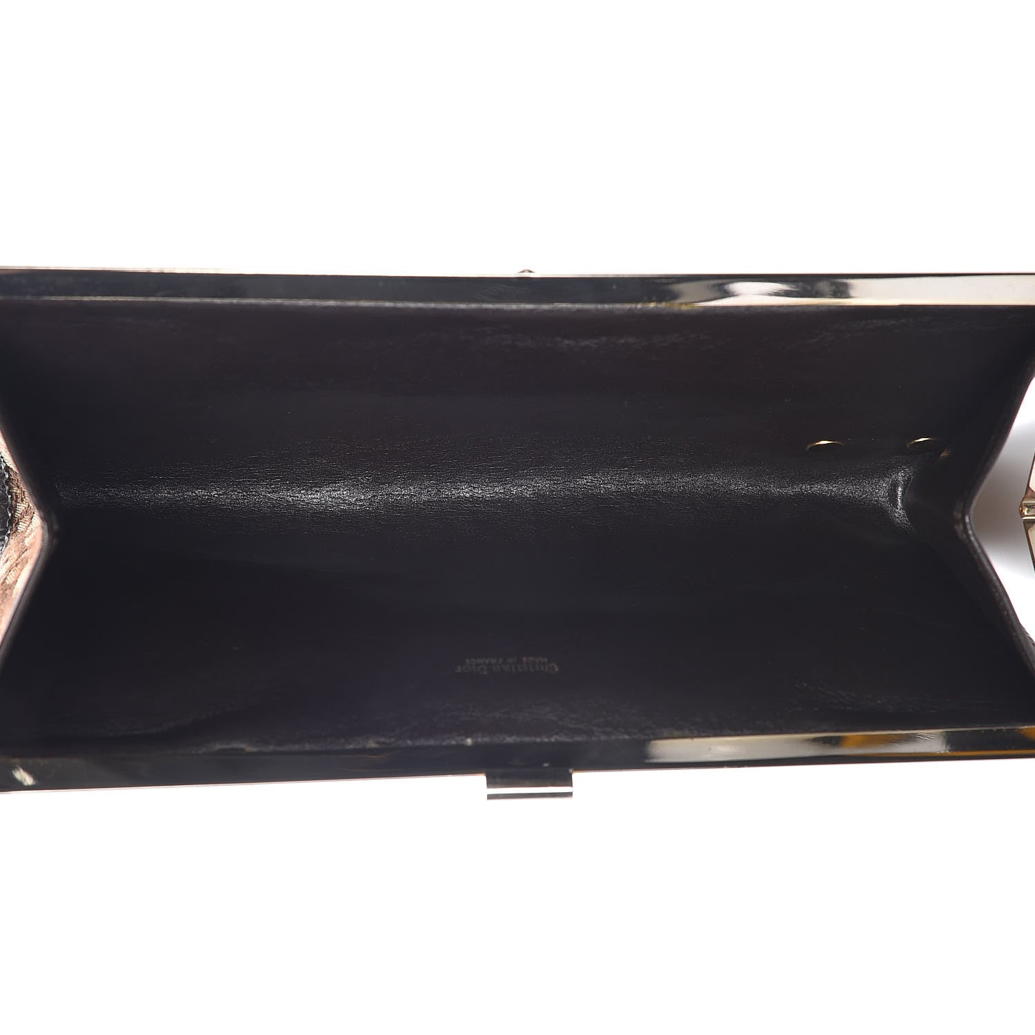 Christian Dior Monogram Clutch Brown 8 of 9